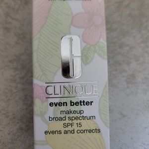 Clinique Even Better makeup broad spectrum SPF 15